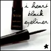 I heart black eyeliner