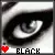black eyeliner
