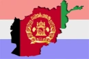 AFGhan flag whit france flag