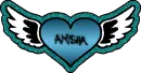 Green/Blue Heart Amisha