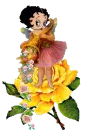 flower Betty Boop