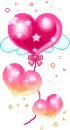 heart balloons