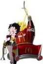 Betty Boop stand by Mc D