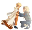 Minato Namikaze is NaRuto Uzumaki Father