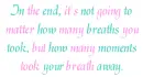 Breath Away