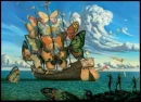 butterfly ship