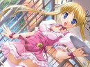 aa pink anime girl