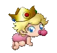 Baby princess Peach