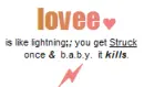 love is like lightning