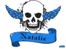 natalie blue skull