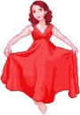 girl in red