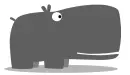 Grey Hippo