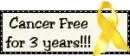 3 years cancer free