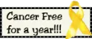 1 year cancer free