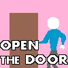 open the door
