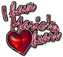 I have mario's heart