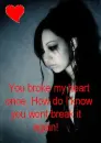 Break me heart