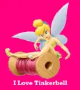 Tinkerbell on thread
