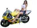 chic on bike