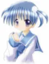 Blue Anime girl