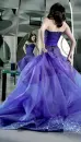 Blue evening dress