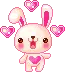 Dancing Pink Bunny