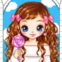 girl with lollipop