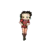 Betty Boop Hiking