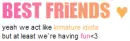 friendship