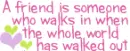 a friend is