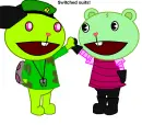 Switched suits!