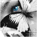 butterfly on face