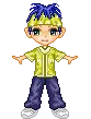 Anime breakdancer