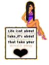 life isn't about the breaths you take