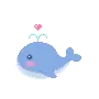 whale = so cute = love