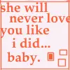 never