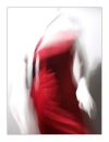 red dress