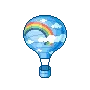 pretty hot air balloon