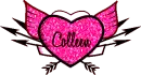 Colleen - Heart w/  Wings