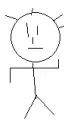 Stick man!