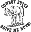cowboy butts