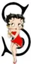 Big S w Betty Boop stand 