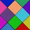 rainbow diamonds