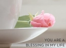 Blessing in my life