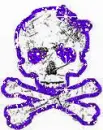 purple skull