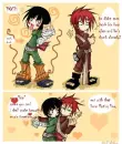 gaara and lee(drunk!)