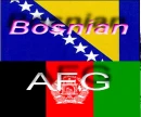 AFGhan,Bosnian flag