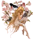 cherry blossom faery