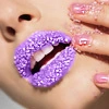 glitter lips