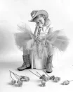 Cowgirl ballerina